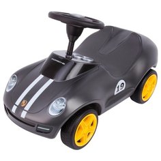Каталка-толокар BIG Baby Porsche (56346) со звуковыми эффектами серый