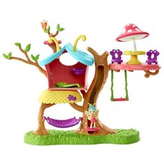 Enchantimals Клубный дом GBX08, коричневый/зеленый/розовый