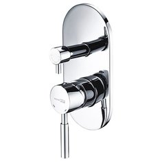 Смеситель для ванны с душем WasserKRAFT Main 4141 однорычажный встраиваемый хром