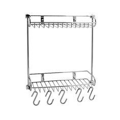 Этажерка настенная WasserKRAFT K-1422 хром