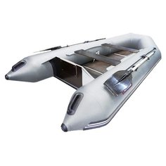 Надувная лодка HUNTERBOAT Хантер 320 Л серый
