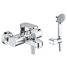 Смеситель для ванны с душем WasserKRAFT Donau 5301 однорычажный лейка в комплекте хром