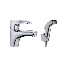 Смеситель для раковины (умывальника) Frap H68 F1268 однорычажный лейка в комплекте хром