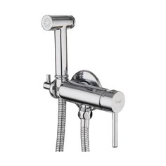 Смеситель для биде Frap F7507 однорычажный встраиваемый лейка в комплекте хром