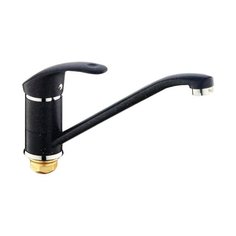 Смеситель для кухни (мойки) Frap F4921 однорычажный черный