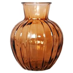 Ваза NinaGlass Белла (92-001), коньяк