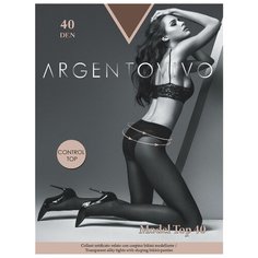 Колготки Argentovivo Model Top 40 den, размер 4-L, caramello