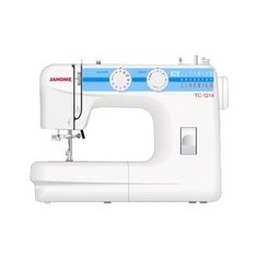 Швейная машина Janome TC 1214, белый/голубой