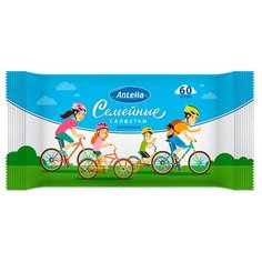 Влажные салфетки Antella Семейные 60 шт.
