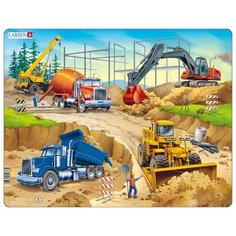 Рамка-вкладыш Larsen Стройка (US1), 30 дет.