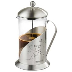 Френч-пресс Rondell Tasse RDS-102 (0,8 л) серебристый