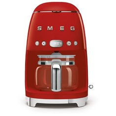 Кофеварка smeg DCF02 красный