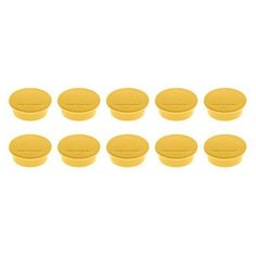 Магниты для доски Magnetoplan Standart 1664200/1664202/1664205 желтый
