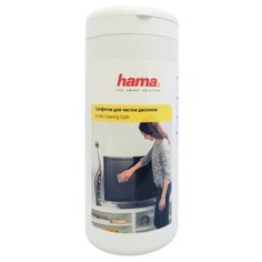 HAMA Screen Cleaning Cloth влажные салфетки 100 шт.