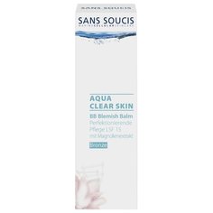 Sans Soucis BB крем Aqua Clear Skin SPF 15 40 мл, оттенок: bronze
