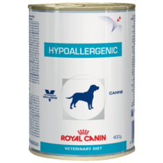 Влажный корм для собак Royal Canin Hypoallergenic при аллергии 400г