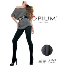 Колготки Opium Strip 120 den, размер 2, nero