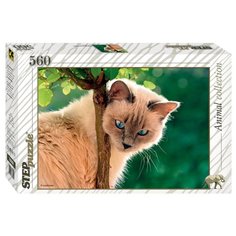 Пазл Step puzzle Animal Collection Синеглазая красавица (78080), 560 дет.