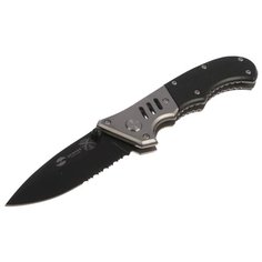 Нож складной STINGER FK-H152GG черный/серебристый