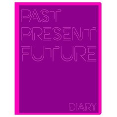 Ежедневник Канц-Эксмо "Paper Art" Jelly Book недатированный, А5, 136 листов, светящийся розовый