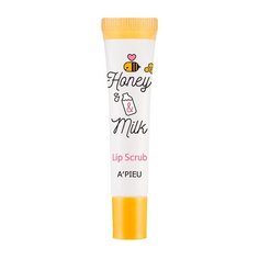 APIEU Скраб для губ Honey & milk
