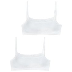 Бюстье BAYKAR 2 шт., размер 122/128, белый