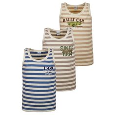 Майка BAYKAR 3 шт., размер 146/152, белый/молочный/бежевый