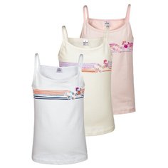 Майка BAYKAR размер 86/92, белый/молочный/розовый