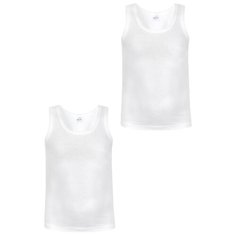 Майка BAYKAR 2 шт., размер 98/104, белый