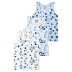 Майка BAYKAR размер 86/92, серый/голубой/молочный