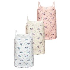 Майка BAYKAR размер 86/92, белый/розовый/молочный