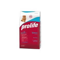 Корм для кошек Prolife Kitten с рыбой и рисом (0.4 кг)