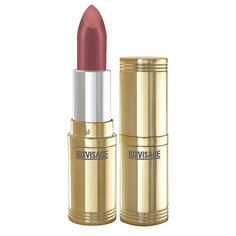 LUXVISAGE помада для губ перламутровая с глянцевым блеском, оттенок 69 коричнево-лиловый с жемчужным перламутром