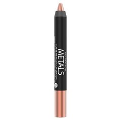 Golden Rose помада для губ Matte Metallic Lip Crayon матовая, оттенок 10