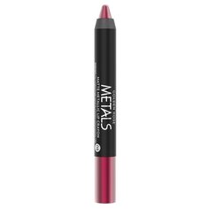 Golden Rose помада для губ Matte Metallic Lip Crayon матовая, оттенок 08