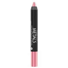Golden Rose помада для губ Matte Metallic Lip Crayon матовая, оттенок 05