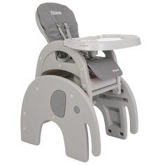 Стульчик-парта Pituso Elephant серый