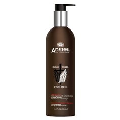 Angel Provence шампунь мужской Black Angel Oil Control & Dandruff for men контроль жирности и перхоти 400 мл с дозатором