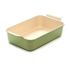 Форма для запекания алюминиевая Frybest 3921 (39х21 см) оливковый