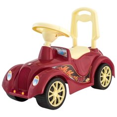 Каталка-толокар Orion Toys Ретро (900) со звуковыми эффектами красный