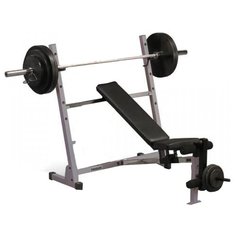 Скамья Body Solid Powerline POB44 серый