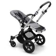 Универсальная коляска Bugaboo Cameleon 3 Plus base (2 в 1 ) (без капюшона) alu/ grey melange, цвет шасси: серебристый