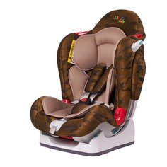 Автокресло группа 0/1/2 (до 25 кг) Liko Baby LB-510, коричневый/камуфляж