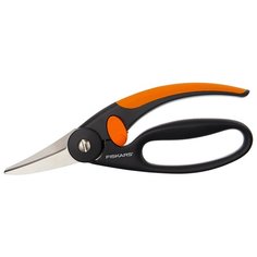 Садовые ножницы FISKARS FingerLoop SP45 черный/оранжевый