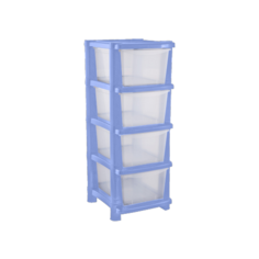 Комод BranQ Deco (BQ3781) , размер: 34х41 см , цвет: голубой/белый