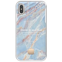 Чехол Happy Plugs 9335 для Apple iPhone Xs blue quartz