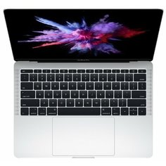 Ноутбук Apple MacBook Pro 13 with Retina display Mid 2017 (Intel Core i5 7360U 2300 MHz/13.3"/2560x1600/8GB/128GB SSD/DVD нет/Intel Iris Plus Graphics 640/Wi-Fi/Bluetooth/macOS) серебристый