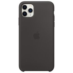 Чехол Apple силиконовый для Apple iPhone 11 Pro Max черный