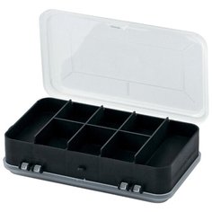 Органайзер Сибртех 90736 17.5x10.6x4.6 см 7 прозрачный/черный