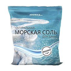 AROMASaules Натуральная морская соль для ванн Эвкалипт 1000 г